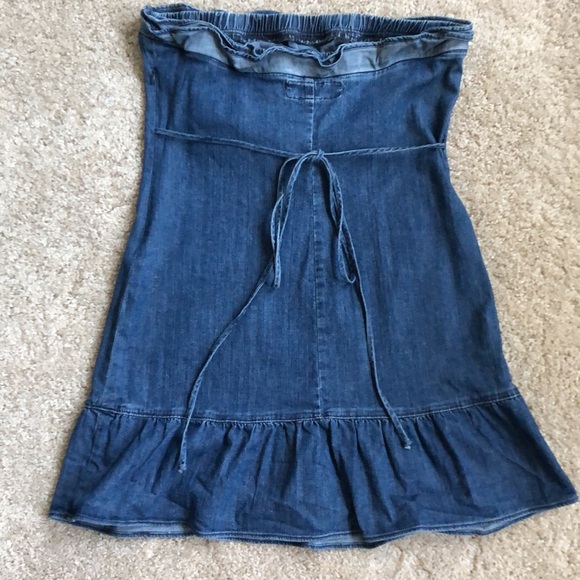 Juicy Couture Mini Blue Jean Dress (Lg) - Disc Shipping - Picture 3 of 3